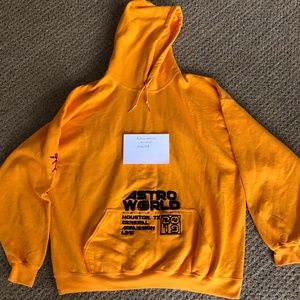 Astroworld Festival Yellow GA Hoodie